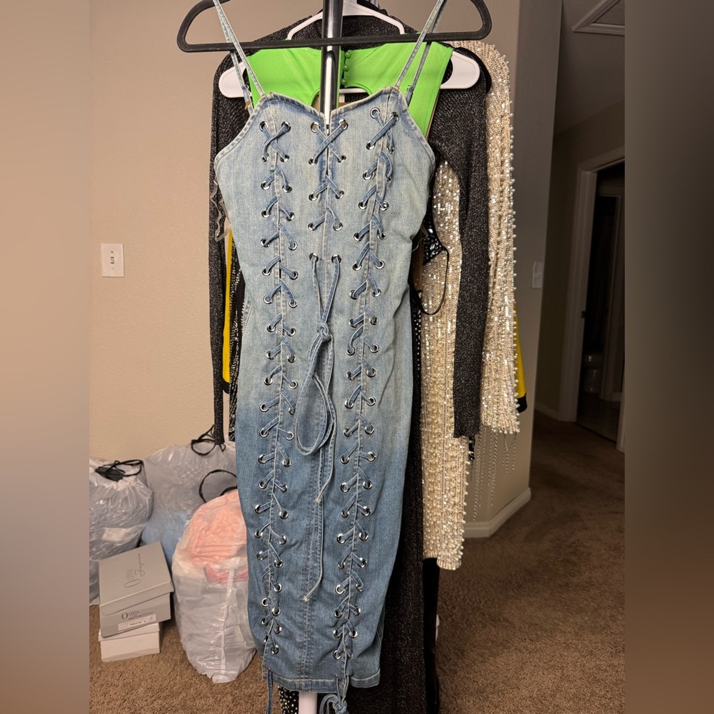Cute Jeans Dress